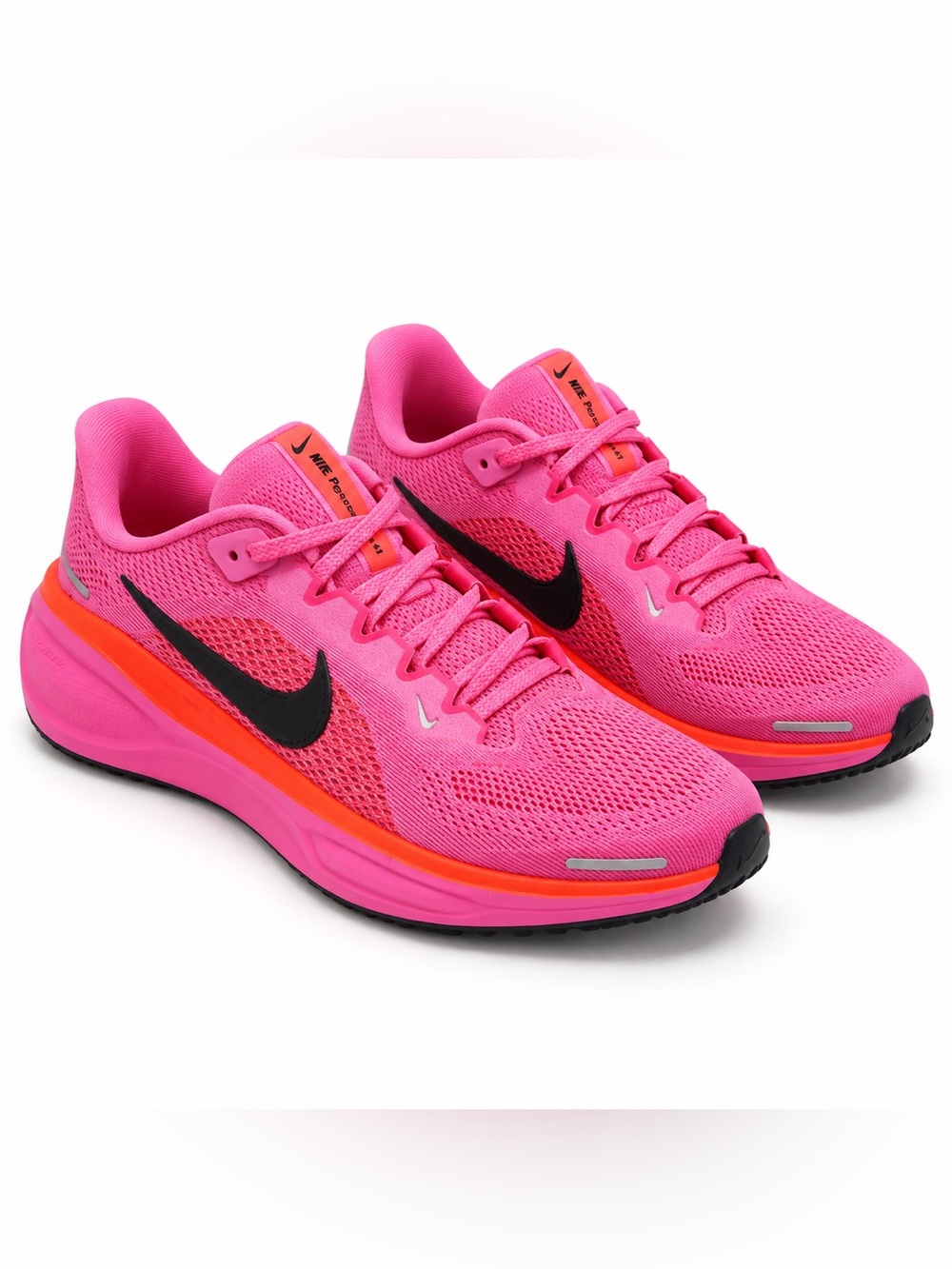 Nike Air Zoom Pegasus 41 Athletic Shoes Pink & Orange US 6.5Y